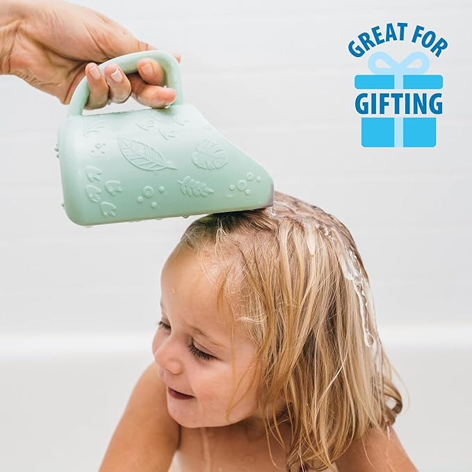 Dr. Brown’s CleanUp Temposaurus Floating Bath Thermometer and Dino-Pour Bath Rinse Cup