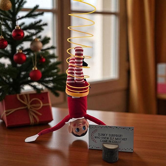 2025 Christmas Activity Elf Kit 24 Days Magical Kit Christmas Traditions Elf Activities 125+ Props and Accessories Fun Toys for Kids Magical Countdown to Christmas Decorations