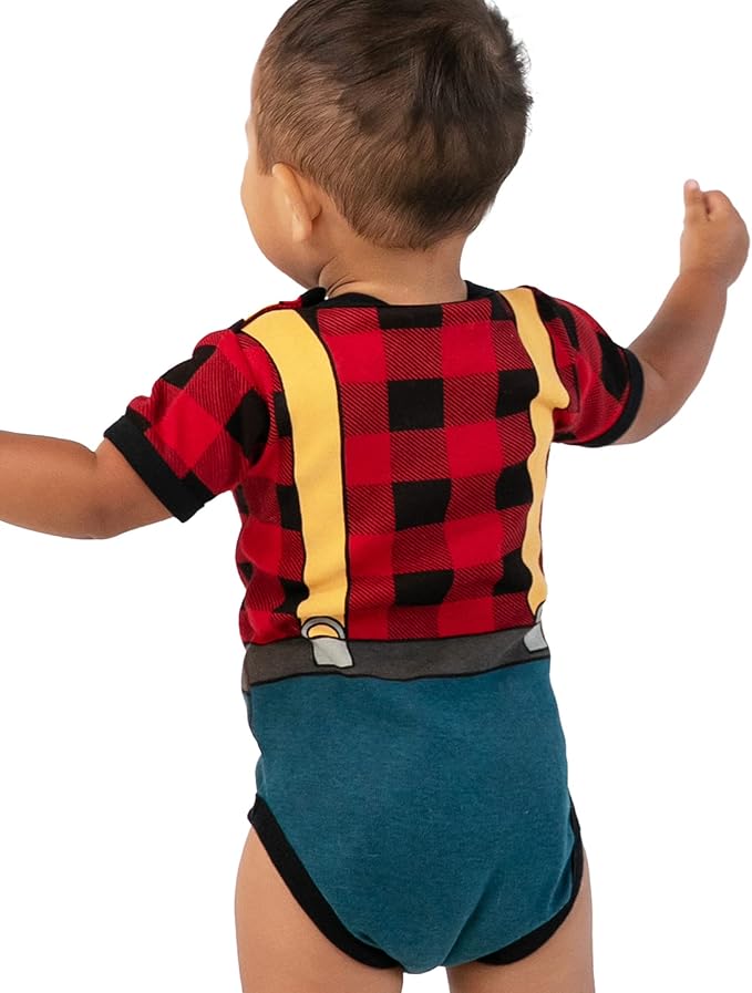 Lazy One Cute Unisex Baby Bodysuit, Cute Animal Designs, 6-18 Months