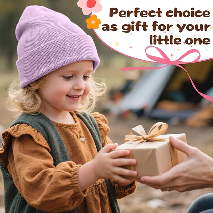 ZOORON Toddler Beanie Baby Beanies for Boys Girls Kids Winter Hats Children Knit Warm Caps 0-12years