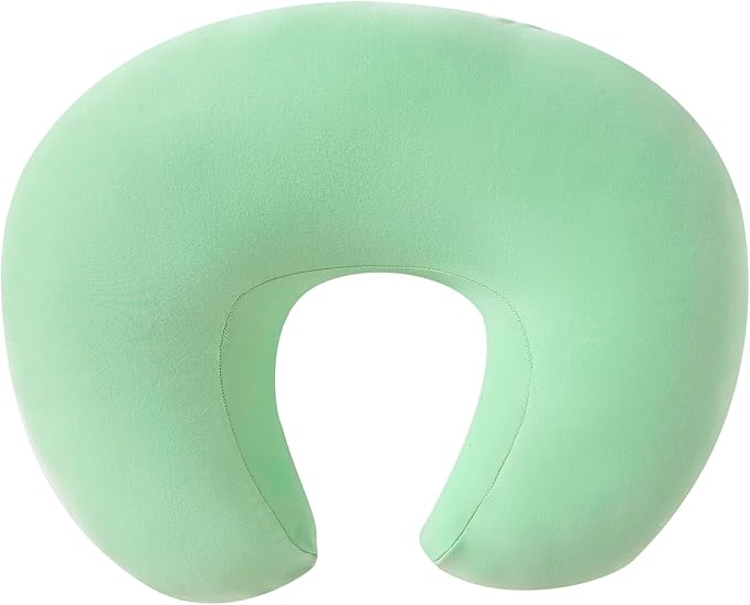Nursing Pillow, Plus Size Breastfeeding Pillow Original Support for Baby Boys Girls Breastfeeding Essentials, with Removable Soft Cotton Cover (Green, Standard (23.62 * 18.11 * 5.91 Inches))