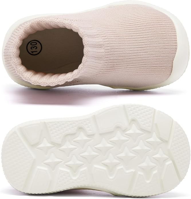 MORENDL Toddler Sock Shoes Baby Walking Shoes Infant Slippers Boys & Girls Non-Slip Sneakers
