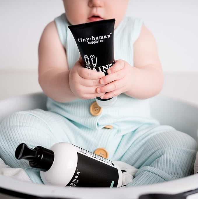 Pain in The Butt MAX Diaper Rash Cream, 3oz, 40% Zinc Oxide, 2-Pack, Natural Ingredients, Petrolatum Free, Soothing, Rapid Relief and Protection for Baby