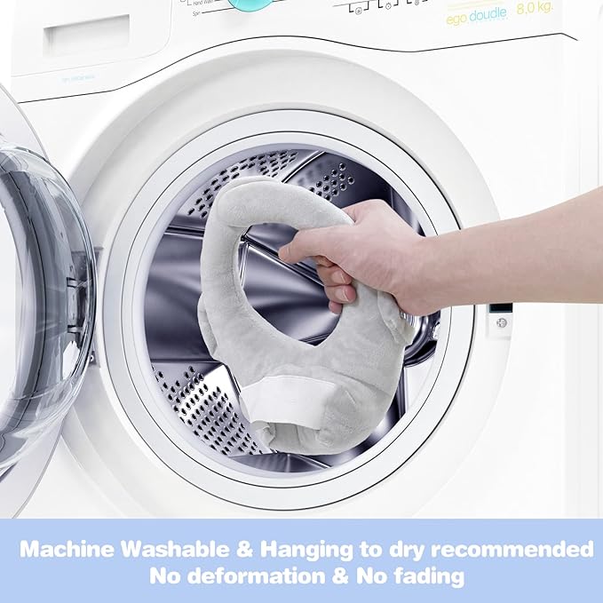 2 Pack Baby Pillow,Breastfeeding Pillow,Nursing Cushion for Bottle Feeding Comfort,Arm & Wrist Relief Pillow for Infant Care（Gray）