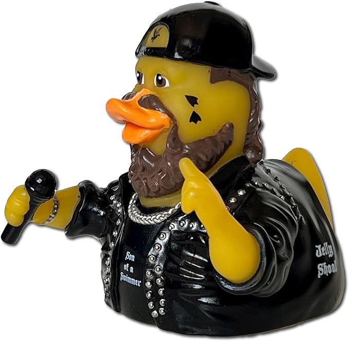 CelebriDucks - Jelly Shoal - Son of a Swimmer - Floating Rubber Ducks - Collectible Bath Toy Gift for Kids & Adults of All Ages