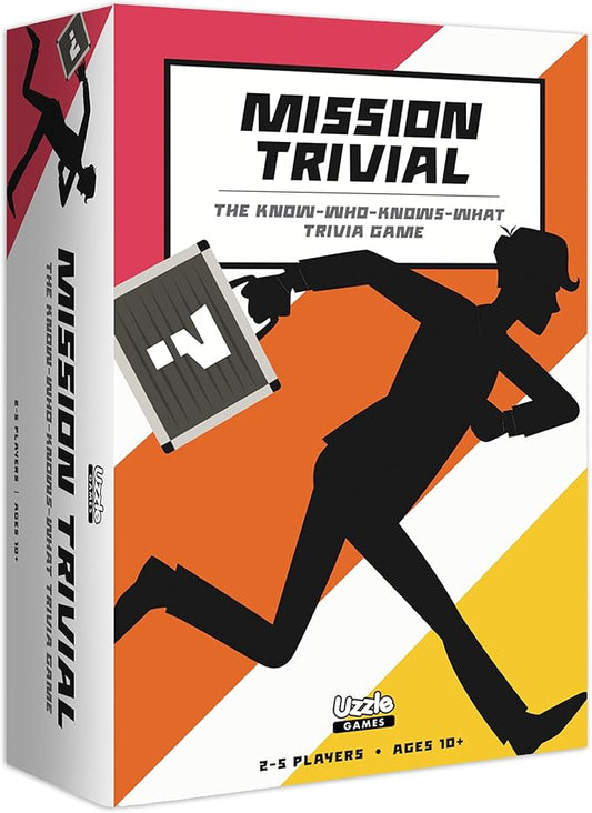 Mission Trivial – A Cooperative Trivia Game of Strategy & Smarts – Includes Recon & Mission Phases – 2 to 5 Players – Ages 10+ – Perfect for Parties, Travel & Game Night