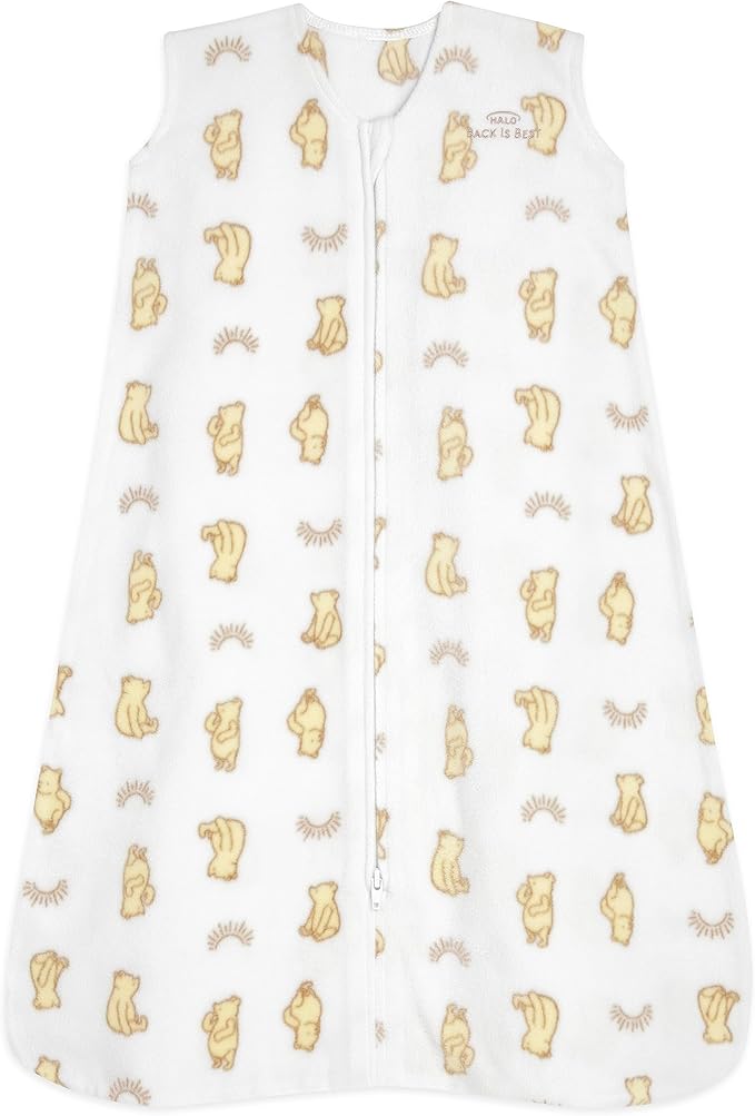 HALO Micro-Fleece Wearable Blanket, Swaddle Transition Sleeping Bag, TOG 1.0