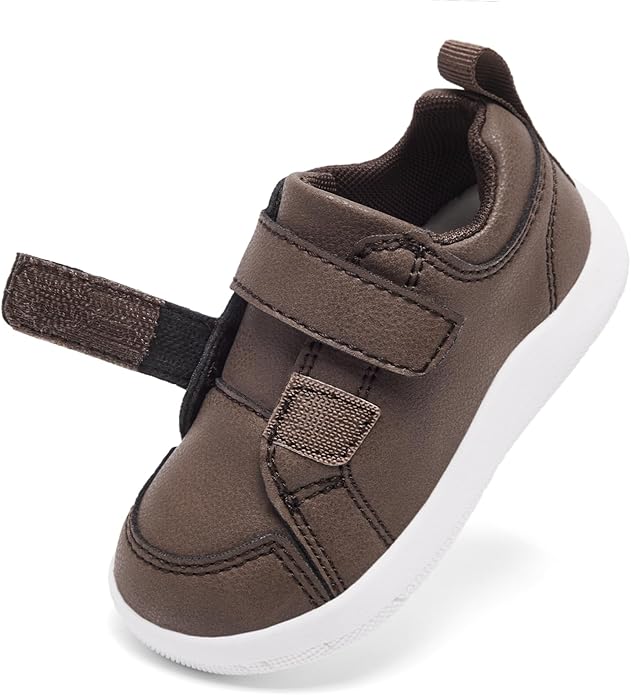 MORENDL Wide Toe Box Shoes Toddler Barefoot Shoes Baby Walking Shoe Boy Girl Non-Slip Zero Drop Minimalist Sneakers Comfort Tennis Outdoor Activities