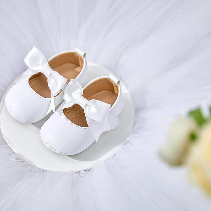 Soft Sole Baby Shoes - Infant Baby Walking Shoes Moccasins Rubber Sole Crib Shoes