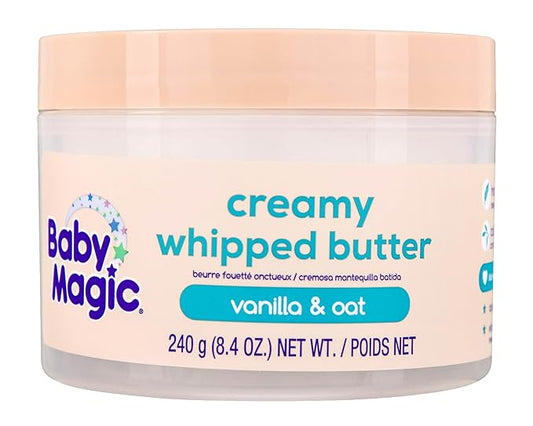 Baby Magic Creamy Whipped Butter Vanilla Oat, 8.4 oz