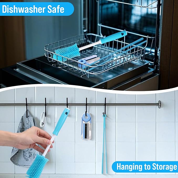 XANGNIER Water Bottle Cleaner Brush Set