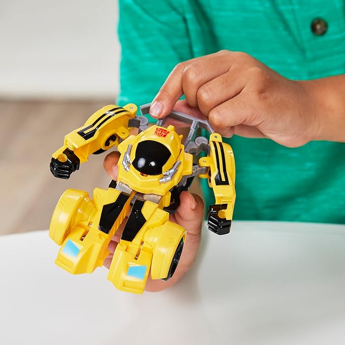 Transformers Bumblebee and Starscream Bot Racers, Easy to Change from Robot Toys to Car Toys, Action Figures for Boys and Girls 3+ (Amazon Exclusive)
