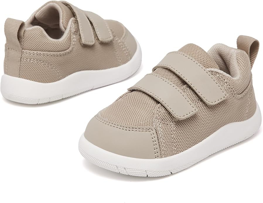 MORENDL Wide Toe Box Shoes Toddler Barefoot Shoes Baby Walking Shoe Boy Girl Non-Slip Zero Drop Minimalist Sneakers Comfort Tennis Outdoor Activities