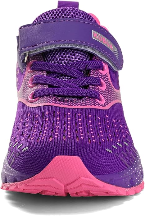 KUBUA Kids Sneakers for Boys Girls Running Tennis Shoes Lightweight Breathable Sport Athletic