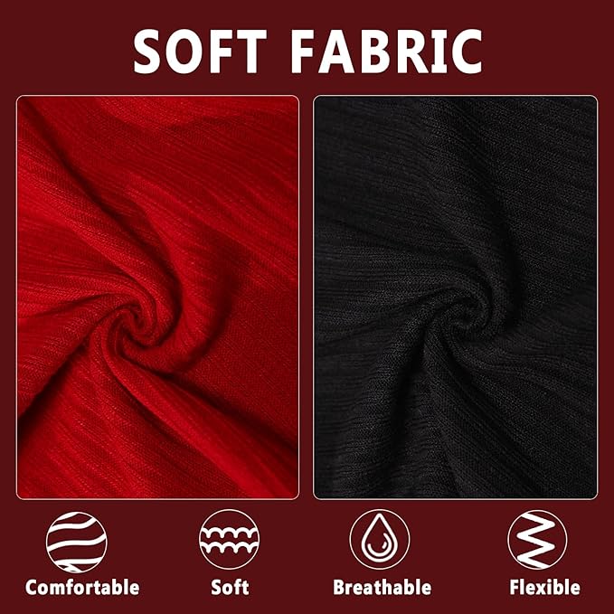 DEFAHN 2 Pack Toddler Unisex Solid Turtleneck T-Shirt Long Sleeve Ribbed Sweatshirt Basic Tee Tops Girls Boys