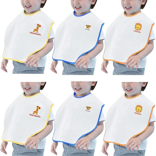 Bibs,Extra large bibs for Toddlers, Towel Bibs,Waterproof and super absorbent.