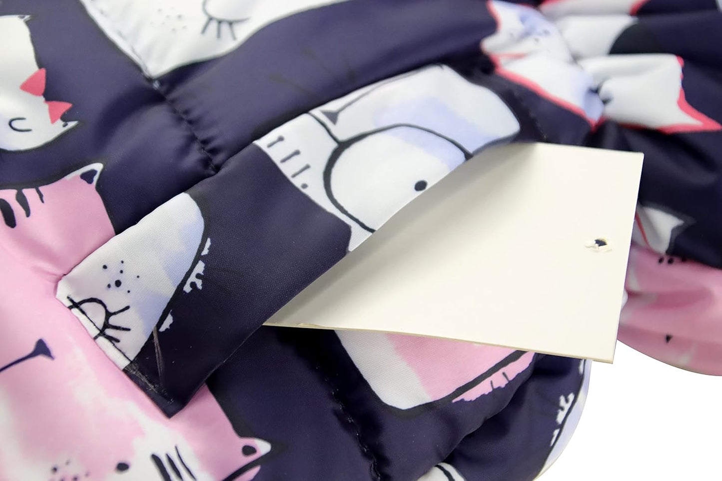 Miss Bei Girl's Winter Coat Jacket Hooded Kids Toddler Flower Print Parka Outwear Warm Cotton Puffer Hooded Jacket