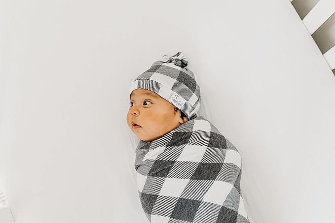 Copper Pearl Baby Swaddle Blanket - Premium Knit Baby Blanket, Large Soft Stretchy Receiving Blankets for Baby Boy and Girl, Swaddles for Newborn, Infant, and Toddler (Scotland)