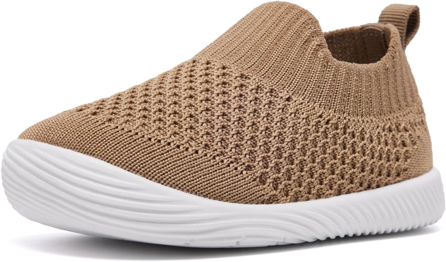 MORENDL Baby Toddler Walking Socks Non-Slip Breathable Unisex Casual Sneakers