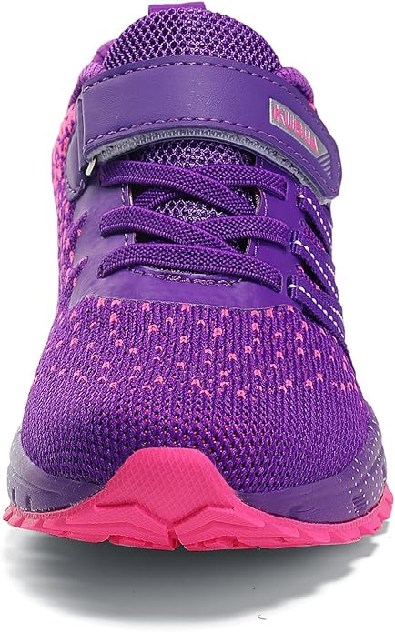 KUBUA Kids Sneakers for Boys Girls Running Tennis Shoes Lightweight Breathable Sport Athletic