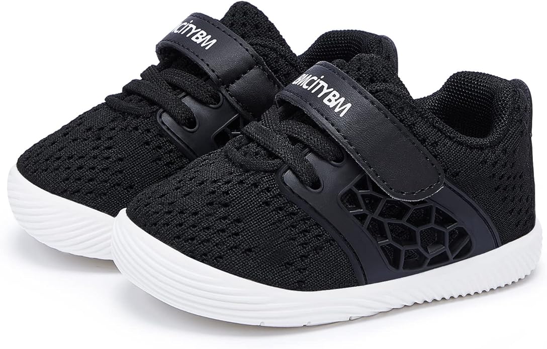 BMCiTYBM Baby Boy Girl Shoes Breathable Mesh Walking Shoes Lightweight Non-Slip Sneakers Infant First Walkers 6 9 12 18 24 Month