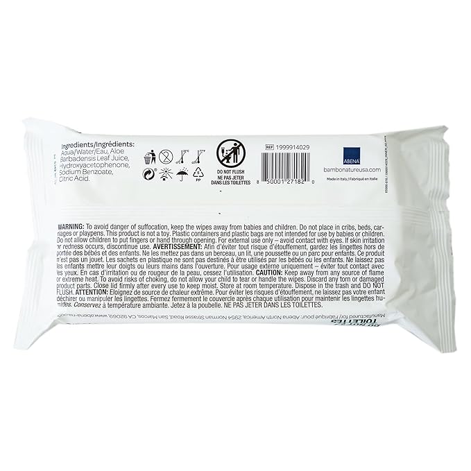 Bambo Nature USDA Certified Biobased Baby Wipes 768 Count