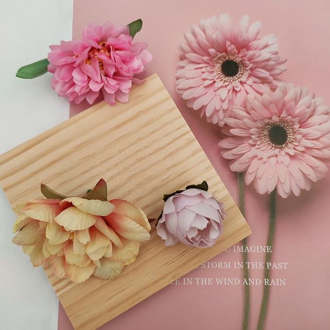 12PCS Unfinished Wood Square Blocks for Crafts, 4.7x4.7x0.4in Blank Wooden Squares Pine Wood Boards for Carving,DIY Wood Coasters,Painting & Burning