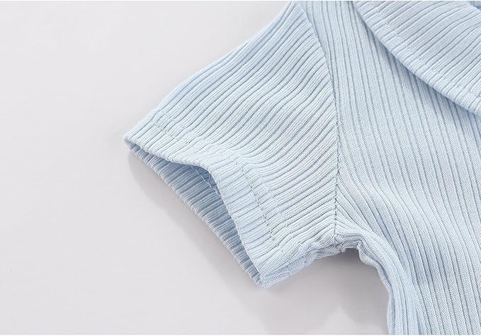 Kiddiezoom Newborn Baby Layette Set 10-Piece with Bodysuits and Pants Set for Unisex Baby Gift Sets