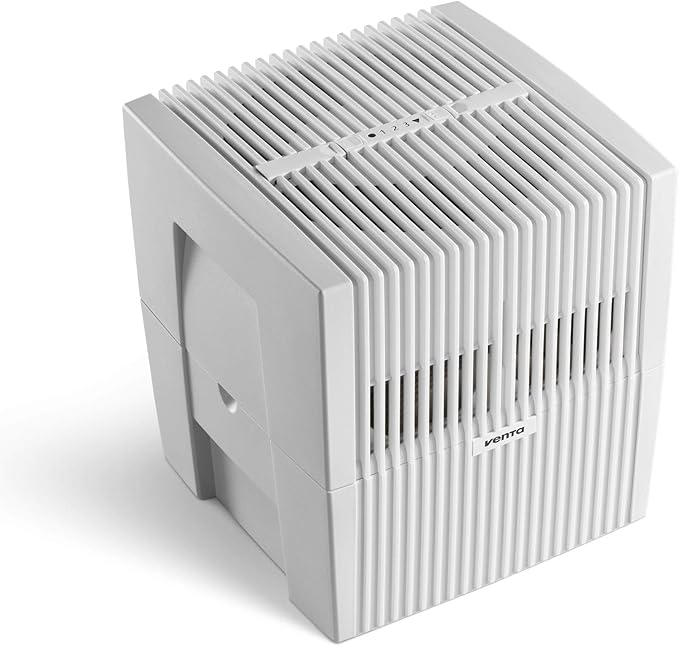 Venta LW25 Original Humidifier in White - Filter-Free Evaporative Humidifier for Spaces up to 430 ft²