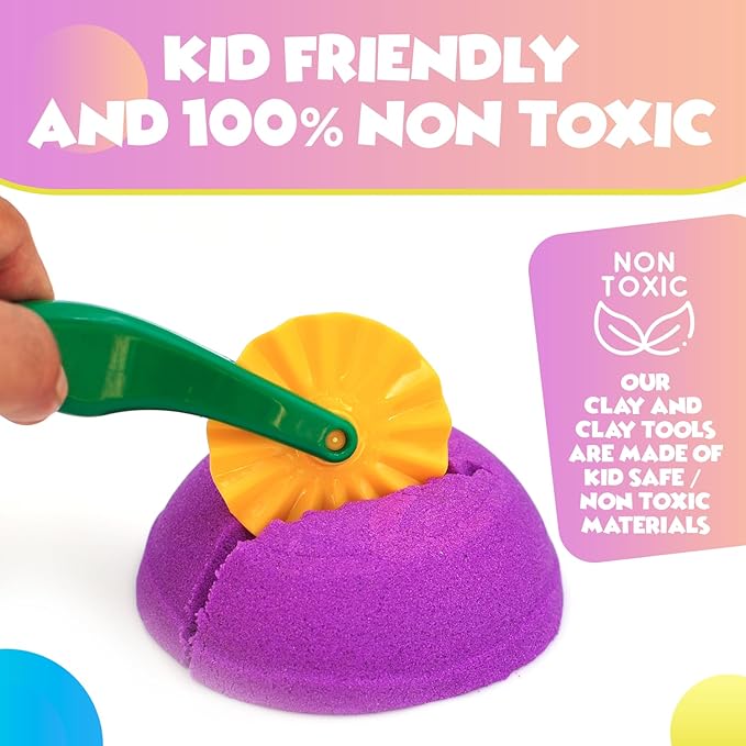 Clay and Play Dough Tools 12 Piece Set - Ages 3 & Up DIMROM (12pcs)