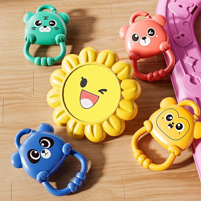 Baby Play Mat Baby Gym,Play Piano Tummy Time Baby Activity Mat, Music and Lights Boy & Girl for Newborn 0 to 3 6 9 12 Months