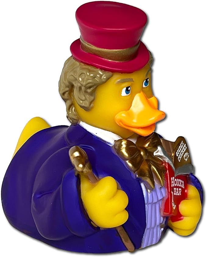 CelebriDucks - Bill-y Honka - Win The Golden Cricket - Floating Rubber Ducks - Collectible Bath Toy Gift for Kids & Adults of All Ages