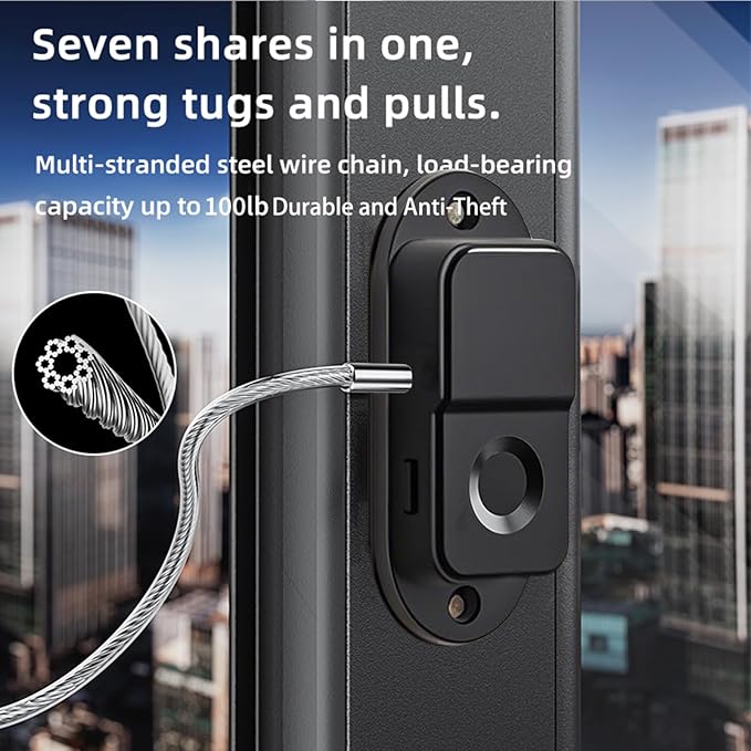 Fingerprint Fridge Lock (2 Pack),Refrigerator Lock with Fingerprint,for Fridge, Cabinet locks, Drawers, Dishwasher, Toilet and Cabinet Locks Baby Proofing, 3M Adhesive No Drilling (White)