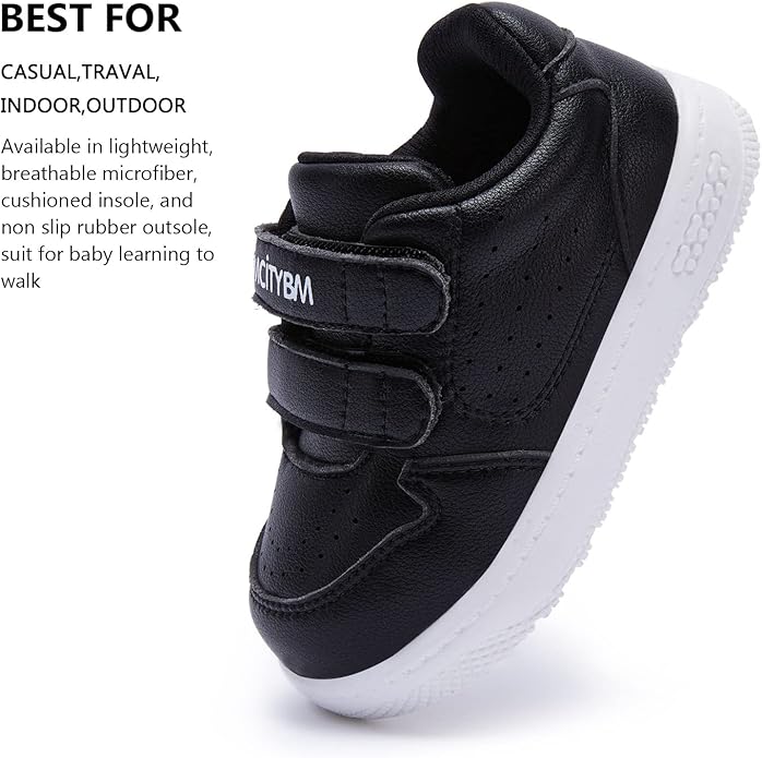 BMCiTYBM Baby Shoes Infant Boy Girl First Walker Shoes Toddler Walking Shoes Lightweight Non-Slip Sneakers for 6 9 12 18 24 Months