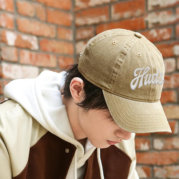 Custom Name Toddler Baseball Cap, Personalized Boys Girls Cotton Embroidered Hat, Trucker Hat for Kids Adults