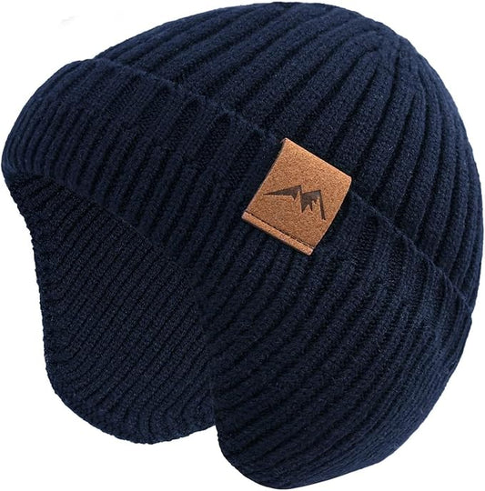 POXIMI Baby Boy Winter Hat Toddler Warm Beanie Girl Knit Hats with Earflap Kid Cute Earmuffs