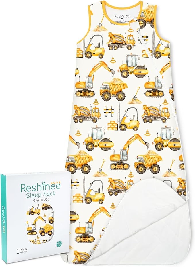 Bamboo Viscose Sleep Sack for Babies and Toddlers 1.0 Tog Wearable Blanket 2-Way Zipper Baby Shower Gifts