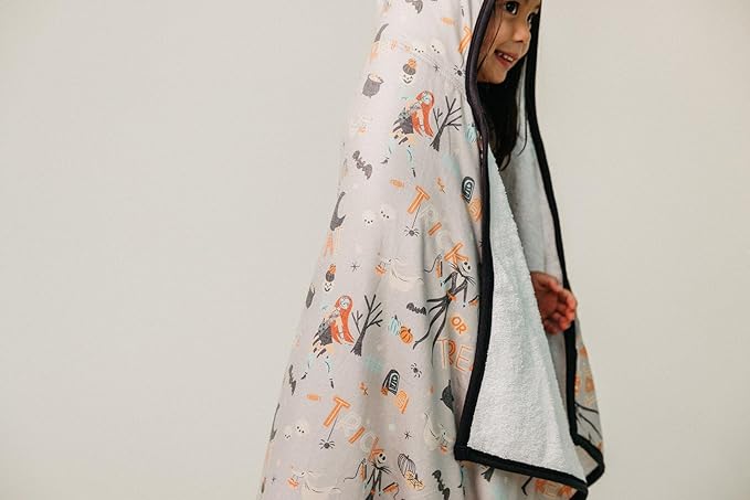 Copper Pearl Premium Big Kid Hooded Towel 'Nightmare Before Christmas' - One Size