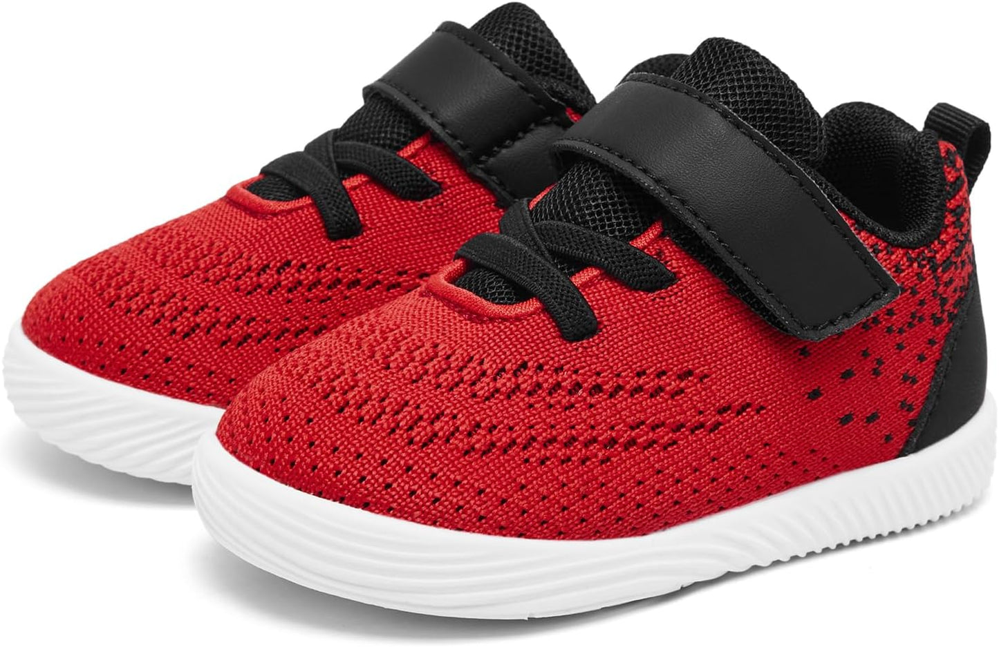 MORENDL Toddler Sneakers Baby Boys & Girls Barefoot Shoes Lightweight Breathable Walking Running Tennis Athletic Sport Shoes