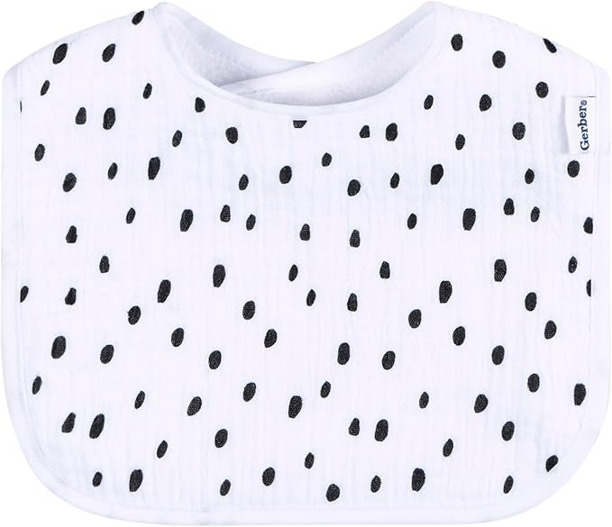 Gerber Unisex Baby Muslin 8 Pack Drooling Bibs