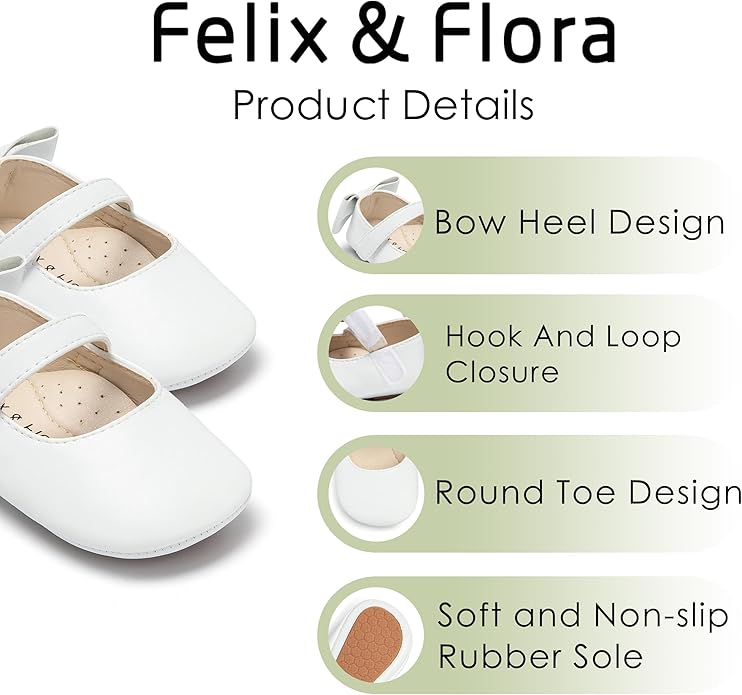 Soft Sole Baby Shoes - Infant Baby Walking Shoes Moccasins Rubber Sole Crib Shoes