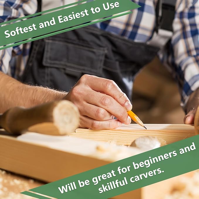 20 Pack Unfinished Basswood Carving Blocks, 12x1x1 Inch Unfinished Bass Wood Blocks for Crafts, Whittling Wood Carving Blocks for Home, Crafts, Class, Arts, Christmas DIY Supplies