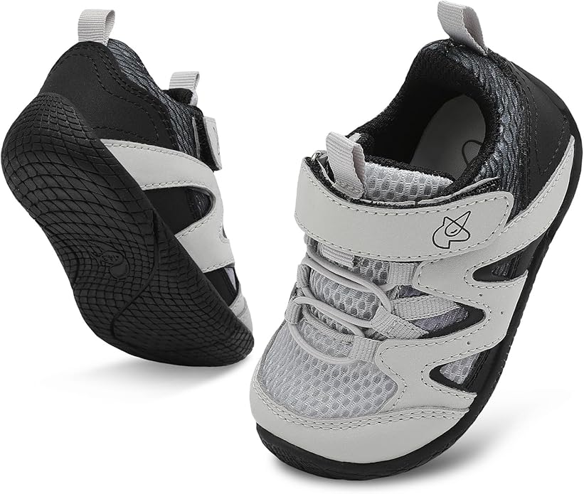 LeIsfIt Baby Shoes Boys Girls First Walking Shoes Non-Slip Toddler Breathable Sneakers Infant Sneakers