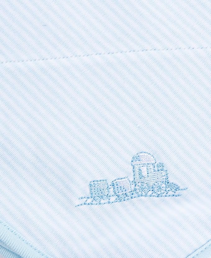 Little Me Blankets for Baby Boys' Thank Heaven for Little Boys' Swaddling Receiving Blanket