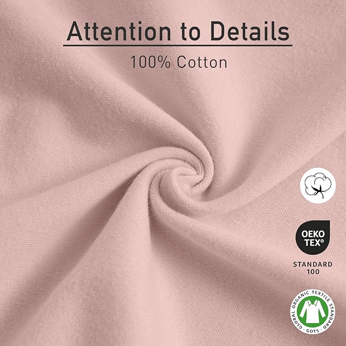 GLLQUEN BABY Swaddle Blankets for Baby Girl & Boy, Easy Adjustable Sleep Sack, Newborn Swaddles for 0-3 Months, Baby Sleep Sack, Pink & Yellow Tone, Swaddling Blankets 3 Pack Wrap Set