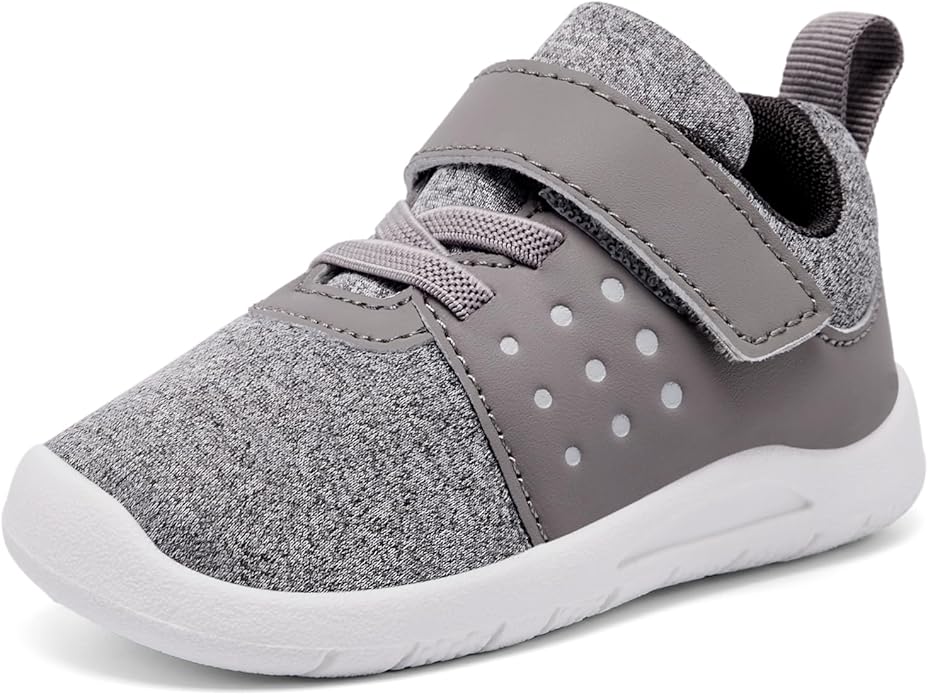 MORENDL Toddler Baby Shoes 0-4 Years Boy Girl Lightweight Breathable Non-Slip Sports Sneakers Running Walking Tennis Barefoot Shoes