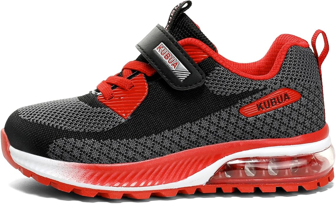 KUBUA Kids Sneakers for Boys Girls Running Tennis Shoes Lightweight Breathable Sport Athletic