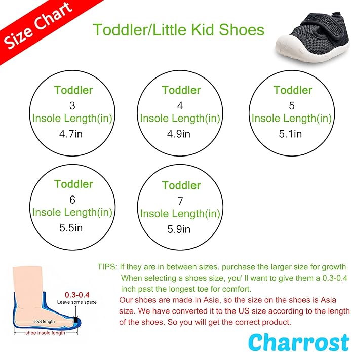 Baby First-Walking Shoes 1-4 Years Kid Shoes Trainers Toddler Infant Boys Girls Soft Sole Non Slip Cotton Canvas Mesh Breathable Lightweight TPR Material Slip-on Sneakers Outdoor