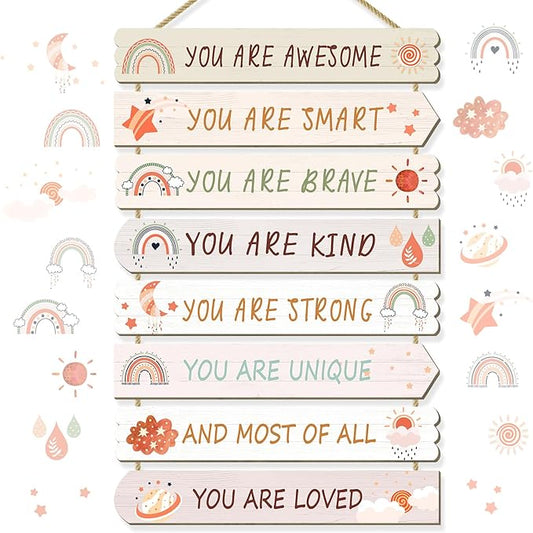 Bohemia Room Decor for Boys Girls Kids Room Decor, Boho Wall Art, Little Kids Bedroom Decorations,Toddler Classroom Deco for Boys, Bedroom Deco for children (Bohemia)