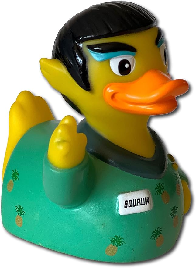 CelebriDucks - Tropical Squawk Limited Edition - Floating Rubber Ducks - Collectible Bath Toy Gift for Kids & Adults of All Ages
